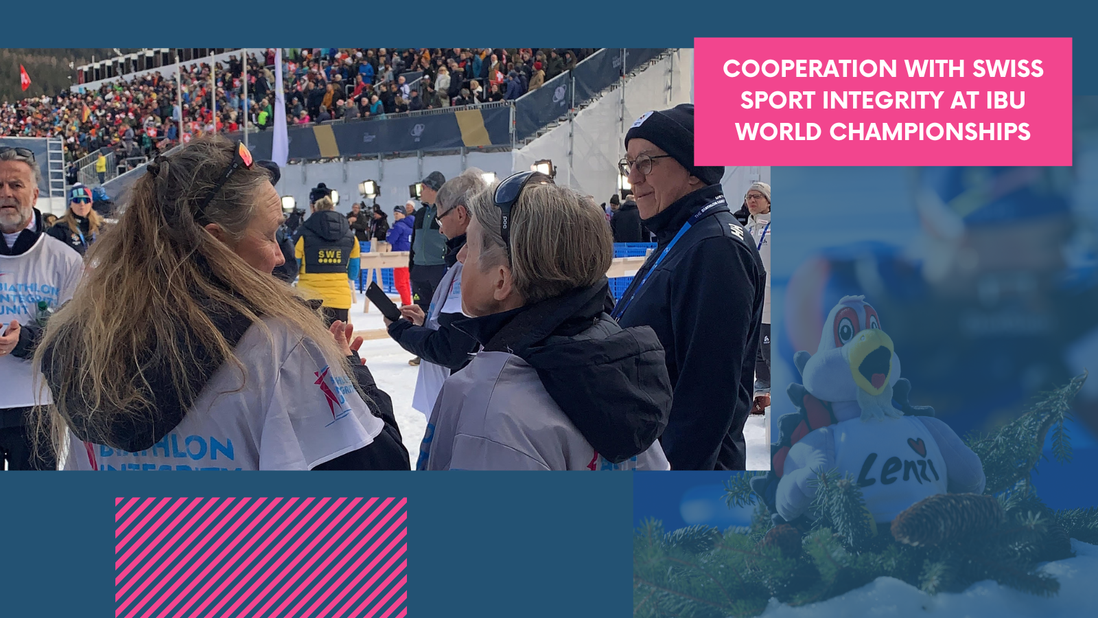 BIU cooperates with Swiss Sport Integrity at IBU World Championships